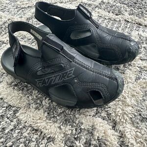 Boys Under Armour Black Sandals